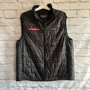 PREOWNED MENS PATAGONIA QUILTED PUFFER NANO VEST BLACK SIZE LARGE XL